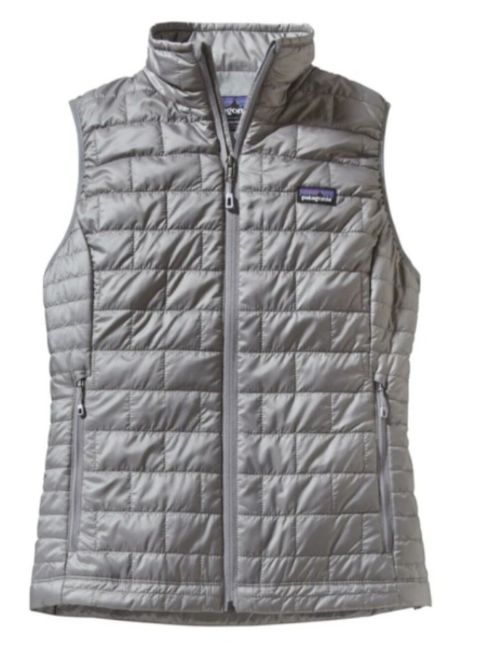 NWT Women's Nano Puff Gray Vest Medium